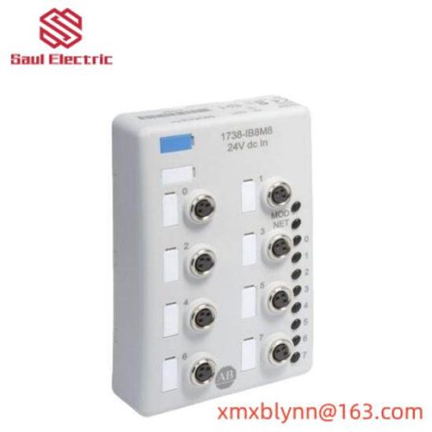 Rockwell Automation 1738-IB8M8 I/O Module - Industrial Control, 1738IB8M8, Input Block, Digital, 8 Channels