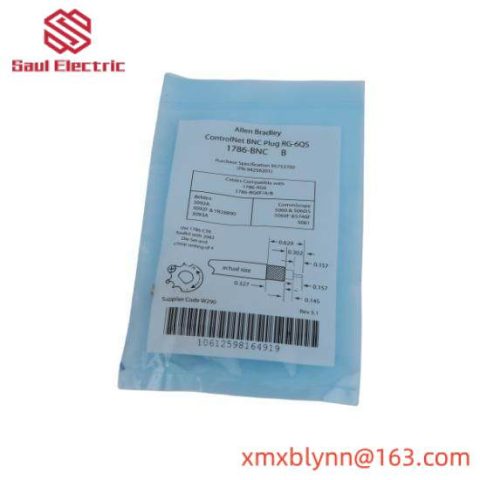 Allen-Bradley 1786-BNC RG6 Coaxial Connector, Industrial Control Systems