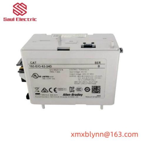 Mitsubishi 193-EIO-63-24D | I/O Overload Control Module Relay, Industrial Automation Solutions