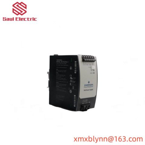 EMERSON 1X00781H01L Power Supply, High Efficiency & Reliability Module