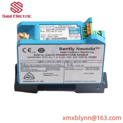 Bentley Nevada 330780-91-05 Proximity Sensor for Industrial Control