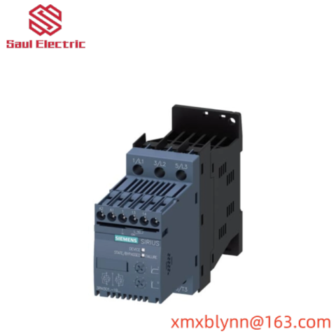 SIEMENS 3RW3 014-1BB14 | 3RW30 Soft Starter S00, 6.5A, 480V, 110-230V AC/DC