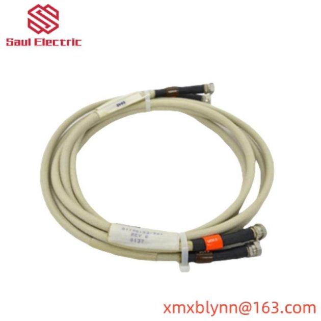 Honeywell 51195199-010 Coaxial Cable Assembly, 10m Drop, Precision Engineering for Industrial Control Systems
