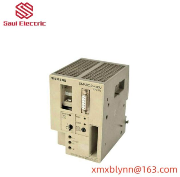 SIEMENS 6ES5100-8MA02 CPU 100: High-Performance Central Processing Unit for Industrial Automation