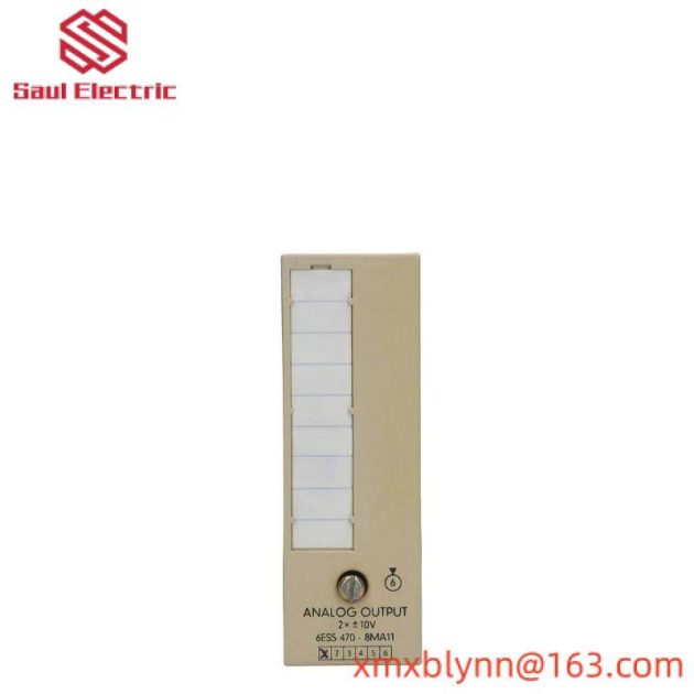 SIEMENS 6ES5470-8MA11 Analog Output Module: Precision Control for Industry