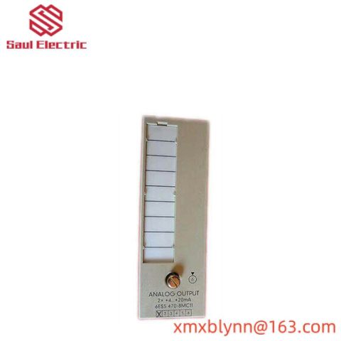 SIEMENS 6ES5470-8MC11 Analog Output Module - Precise Control for Industrial Automation