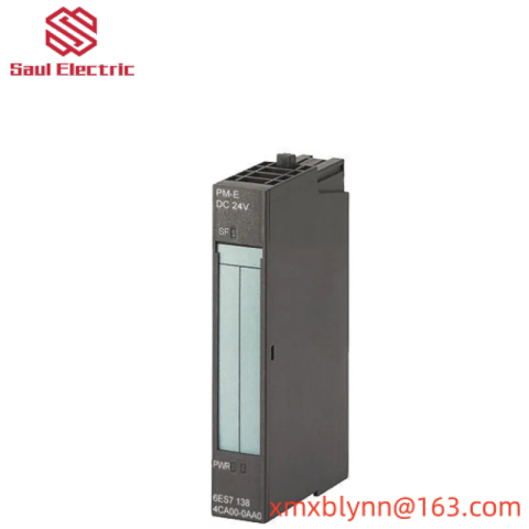 SIEMENS 6ES7138-4CA50-0AB0 - PM-E Power Modules for Industrial Control