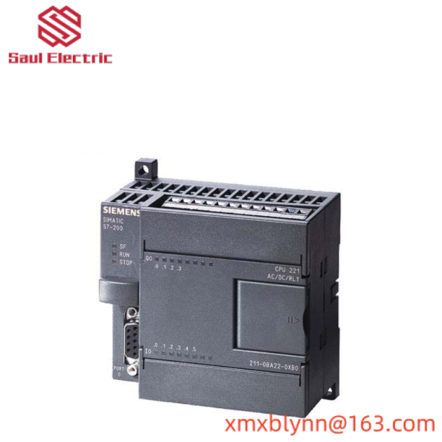SIEMENS SIMATIC S7-200 CPU 221, 2kWords; DC/DC/DC, Compact Control Module