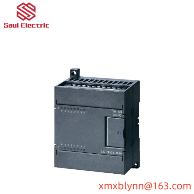 SIEMENS 6ES7223-1BH22-0XA0 - Digital I/O Module, 8DI/8DO, 24V DC, 0.75A