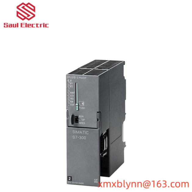 Siemens 6ES7315-2EH13-0AB0 CPU 315-2 PN/DP Processor: Advanced Control Unit for Industrial Automation