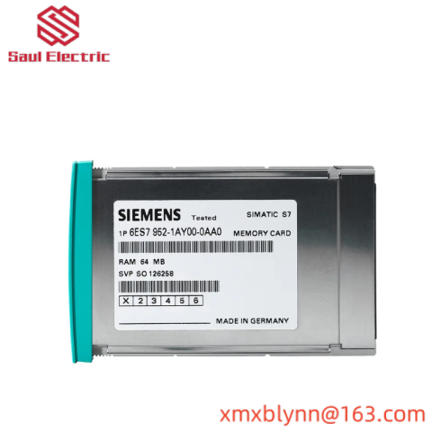 SIEMENS SIMATIC S7, 6ES7952-0KF00-0AA0 Memory Card
