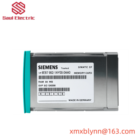 SIEMENS 6ES7952-1AL00-0AA0 RAM MEMORY CARD: Industrial Control System Component