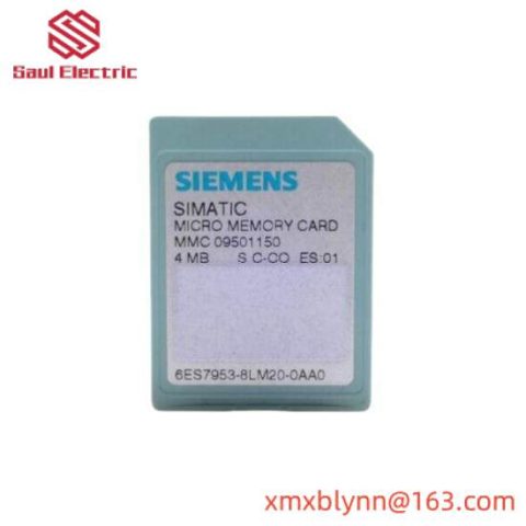 SIEMENS 6ES7953-8LM20-0AA0 Micro Memory Card for Automation Solutions