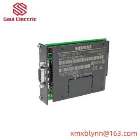 Siemens 6ES7963-2AA00-0AA0: Advanced Industrial Control System Module