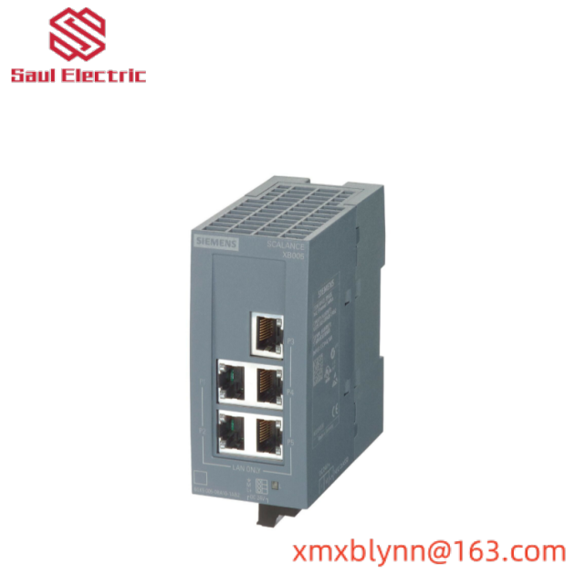 SIEMENS SCALANCE XB005, 6GK5 005-0BA00-1AB2, Industrial Ethernet Switch