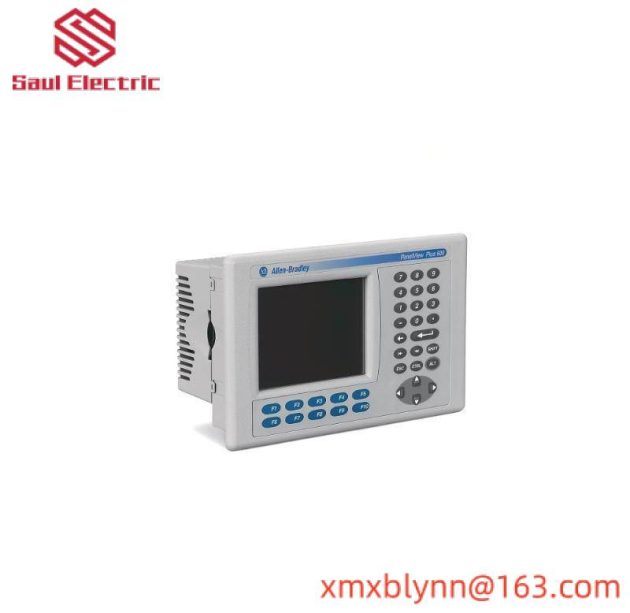 Allen-Bradley 2711P-B6C20D PanelView Plus 600 Compact Terminal, Touch, 5.7 Inch Color Display, Ethernet, RS-232 & Modular Communication Interface, DC Power Supply, 64MB RAM, 64MB FLASH