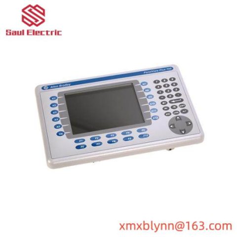 Allen-Bradley 2711P-K7C4D1 PanelView Plus 6 Keypad Operator Interface, 6.5 Inch, Color, 24VDC, RS-232, Ethernet, 512MB RAM