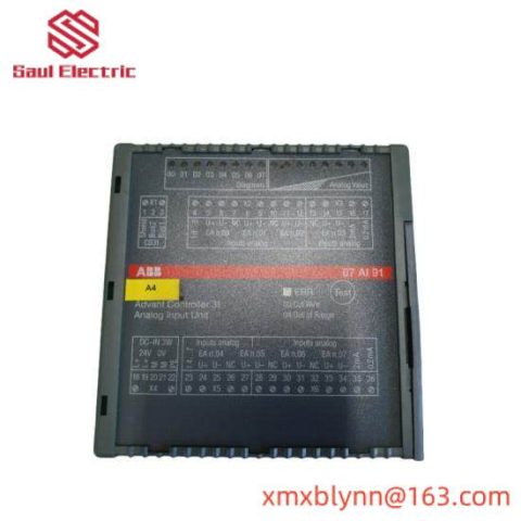ABB PLCs, 07AI91, Analog I/O Module