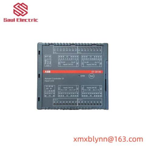 ABB 07DI92 WT92 GJR5252400R4101 Digital I/O Module: Precision Control in Industrial Automation