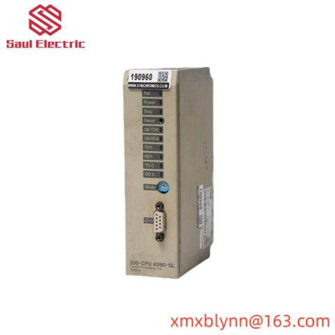 ABB 200-CPU 30/40-SL Module - Industrial Control Excellence