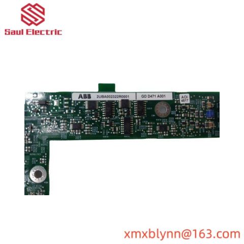 ABB GDD471A001 2UBA002322R0001 MODULE - High-Performance Drive Control Module