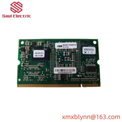 ABB 3BHE017400R0101 - High-Performance Main Control Board
