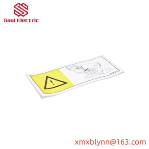 ABB 3HAC020611-001 Robotic Parts Warning Label, Advanced Safety Solution for Industrial Robots