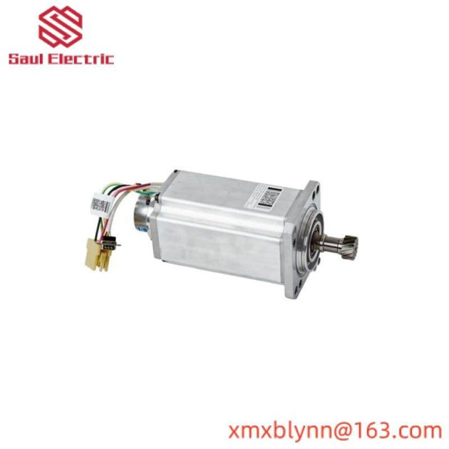 ABB 3HAC029034-001: Robust Rotating AC Motor with Pinion, Designed for Industrial Applications