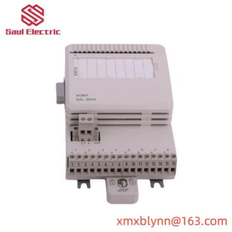 ABB AO801 - 3BSE020514R1 Analog Output Module, Advanced Control Solutions for Industrial Automation