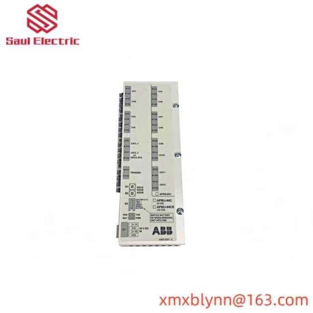 ABB APBU-44C 64669982 - High-Performance Control Module for Industrial Automation