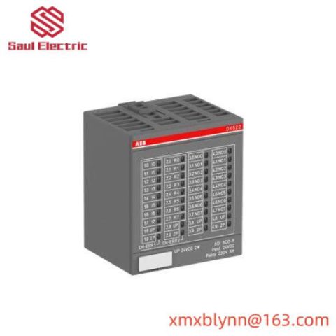 ABB DX522 - 1SAP245200R0001: 8-Channel Relay Output Module, Industrial Automation