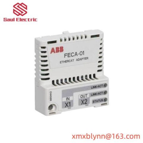 ABB FECA-01 EtherCAT Adapter - Industrial Communication Module