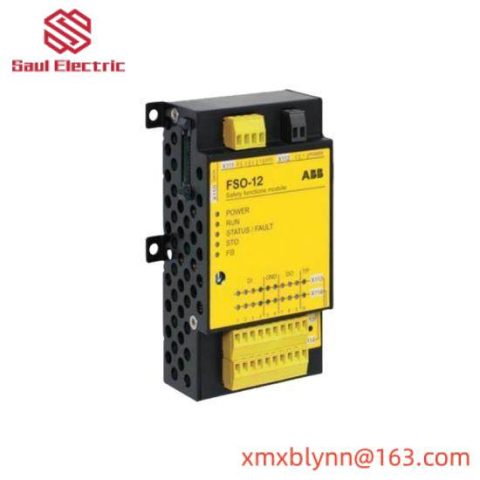 ABB FSO-12 Safety Function Module - Enhancing Industrial Automation with Unmatched Reliability
