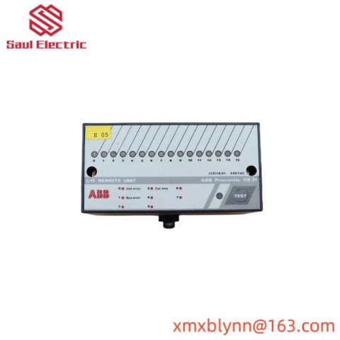 ABB ICSI16D1 - Industrial I/O Remote Unit for Procontic Systems