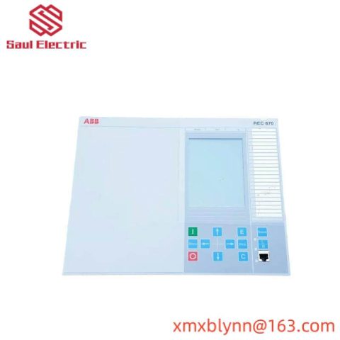 ABB REC670 1MRK000008-NB: Advanced Bay Control Display, Designed for Industrial Automation