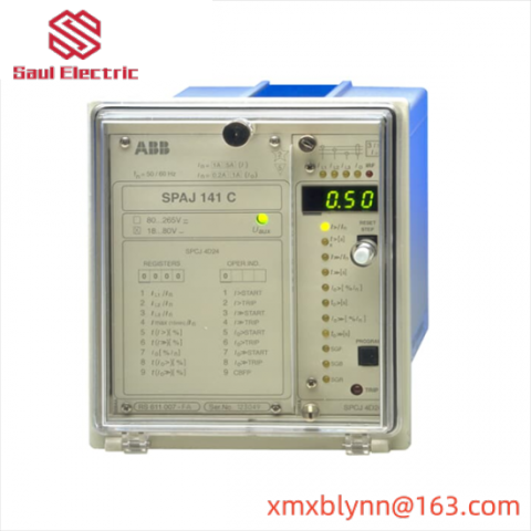 ABB SPAJ 141C RS611007-AA: High-Sensitivity Earth Fault Relay