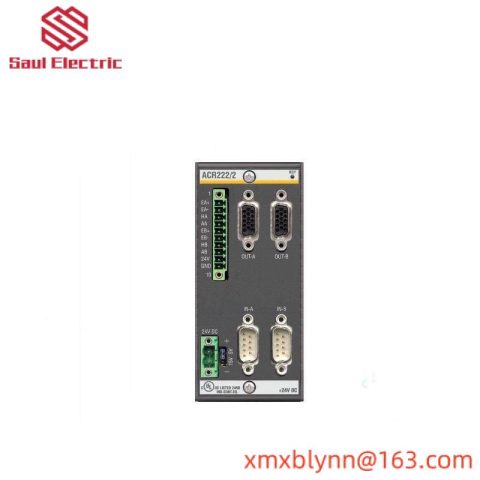 BACHMANN ACR222/2 Axis Controller Module, Precision Motion Control Solution