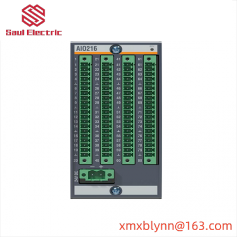 Bachmann AIO216 Universal Analog Input/Output Module