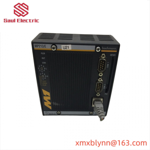 Bachmann MP213/E CPU Module - Efficient Control Solution for Industrial Automation