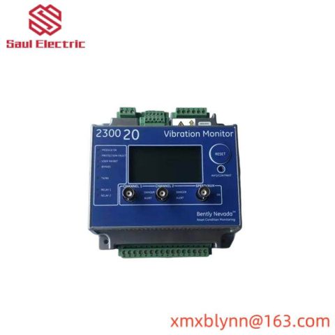 Bently Nevada 2300/20-00 Vibration Monitor: Precision Engineering for Industrial Control