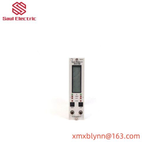 Bentley Nevada 3300/55 Dual Velocity Monitor, Precision Machine Vibration Monitoring System