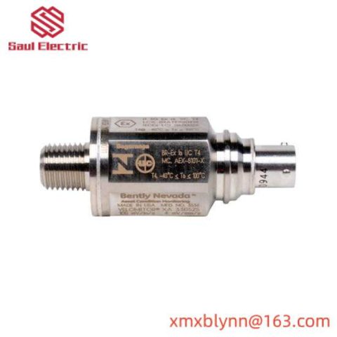 Bently Nevada 330525-02 - Piezo-Velocity Sensor, Industrial Automation, Condition Monitoring, Precision Measurement