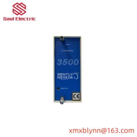 Bently Nevada 3500/15-02-02-02 Power Supply: Advanced Industrial Control Module