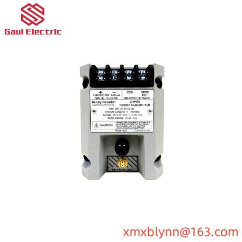 Bently Nevada 991-25-50-01-00: Precision Thrust Transmitter for Industrial Control Systems