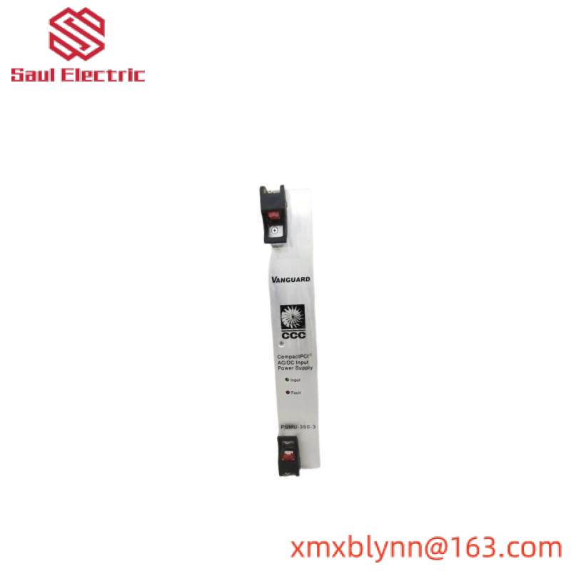 Compressor Controls Corp. PSMU-350-3 CPCI AC-6U-500 Power Supply