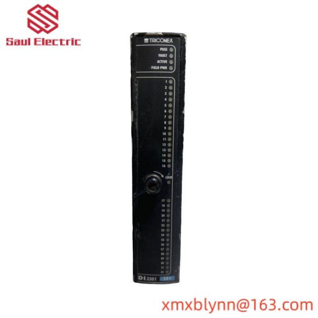 Invensys Triconex DI 3301 Digital Input Module, for Industrial Control Systems