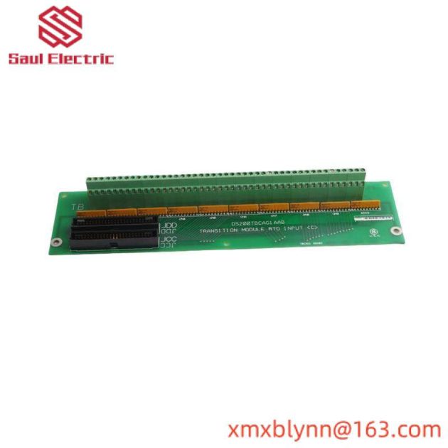 GE DS200TBCAG1AAB - Analog I/O Terminal Board for Turbine Control Systems