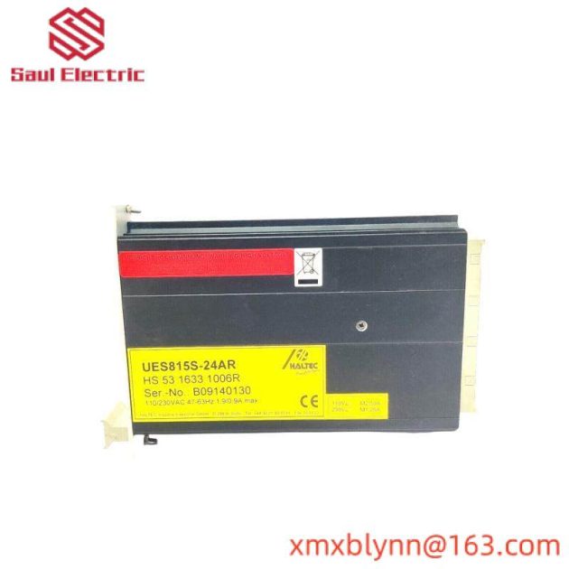 Emerson Epro UES815S Power Supply Module, Precision Energy Management Solutions