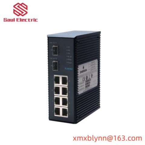 EMERSON IC086SLM082, 10-Port Managed Industrial Ethernet Switch