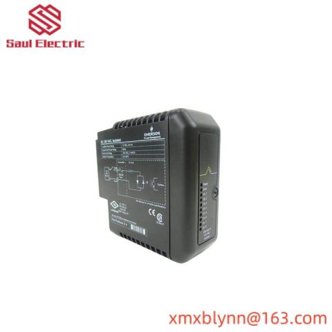 Emerson KJ3001X1-CA1 12P1980X062: Industrial Discrete Input Module, Designed for Precision Control